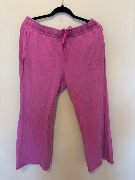 PINK Victoria's Secret Pants - PINK Victoria's Secret Hot Pink Wide-Leg Drawstring Joggers